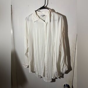 Fashion Nova Staying Busy Shirt - Off White